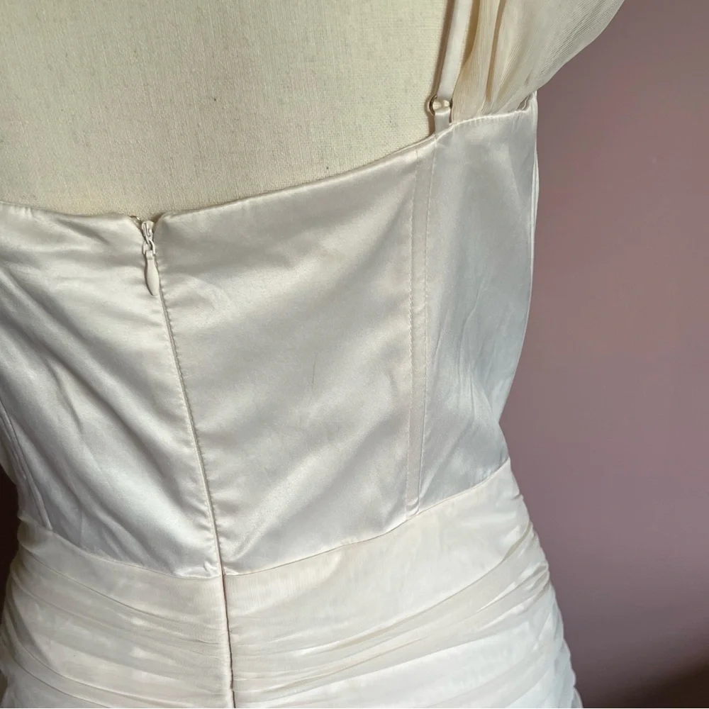 Oh Polly Cecily Dress Cream SEE DESCRIPTION - Picture 10 of 12